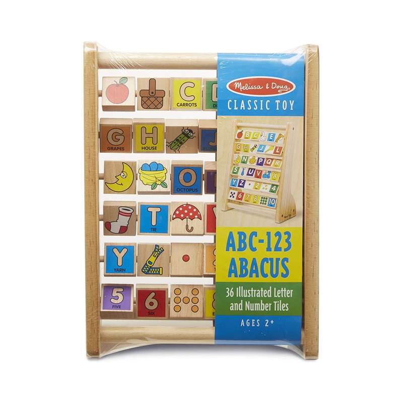 Melissa & Doug ABC-123 Abacus