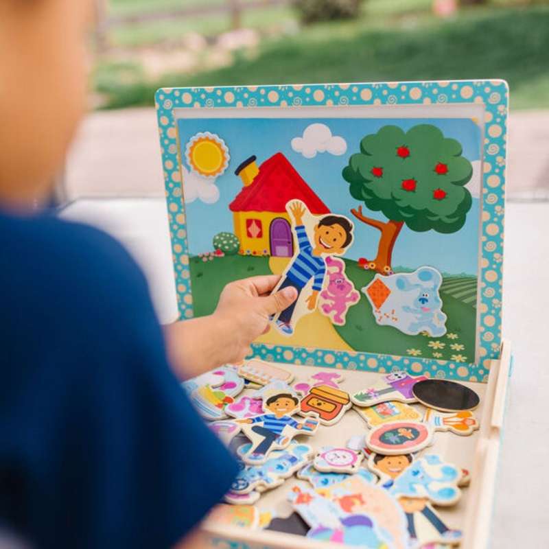 Melissa & Doug Blues Clues Wooden Magnetic Picture Set