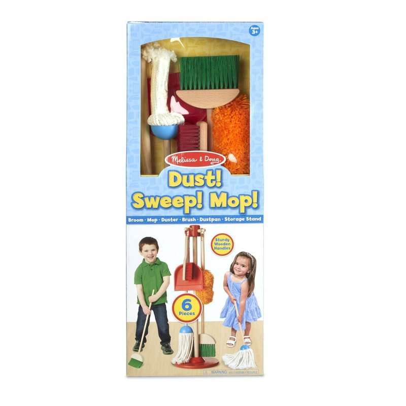 Melissa & Doug Let's Play House Dust! Sweep! Mop!
