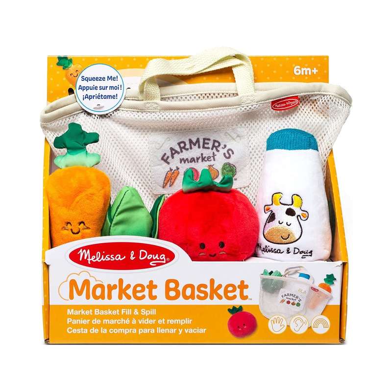 Melissa & Doug Market Basket Fill & Spill