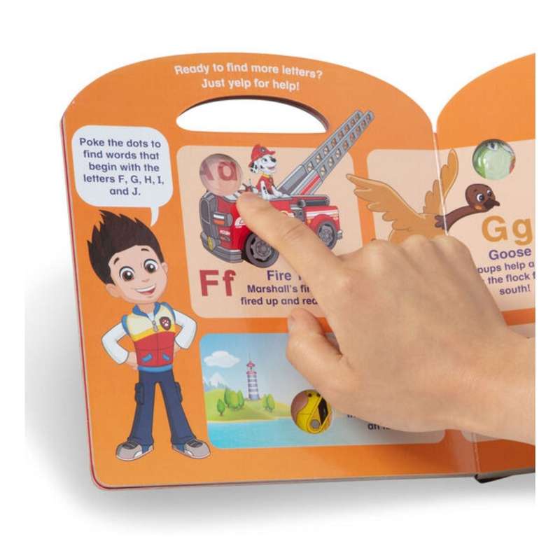 Melissa & Doug Paw Patrol Poke-A-Dot Alphabet Adventure