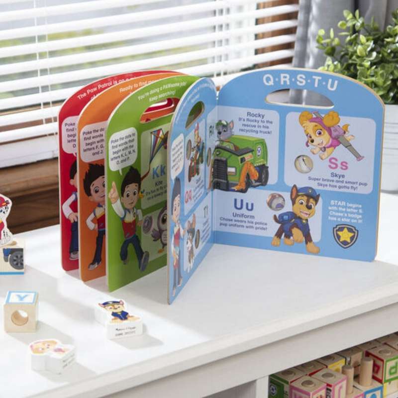 Melissa & Doug Paw Patrol Poke-A-Dot Alphabet Adventure