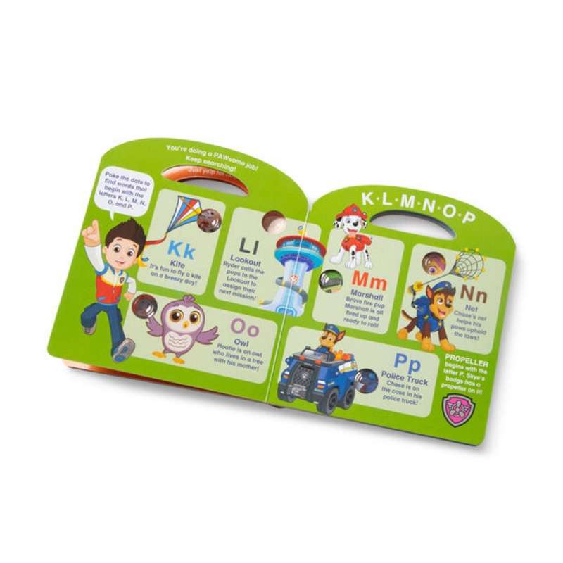 Melissa & Doug Paw Patrol Poke-A-Dot Alphabet Adventure