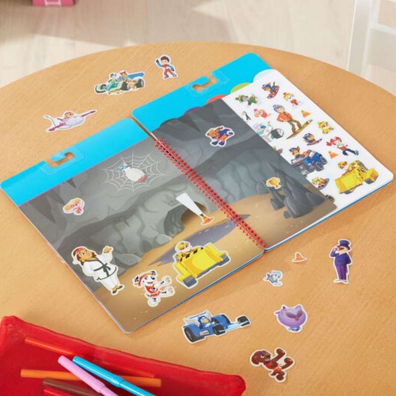 Melissa & Doug Paw Patrol Restickable Stickers - Classic Missions