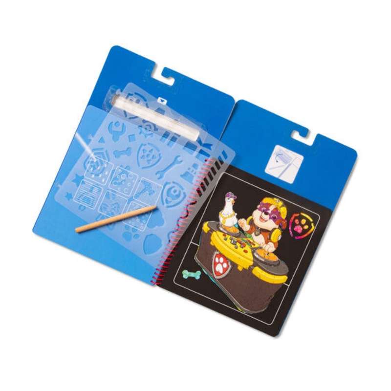 Melissa & Doug Paw Patrol Scratch Art - Chase