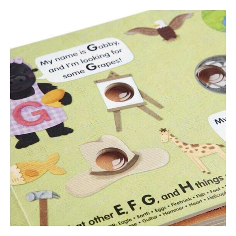 Melissa & Doug Poke-A-Dot Alpha Eye Spy