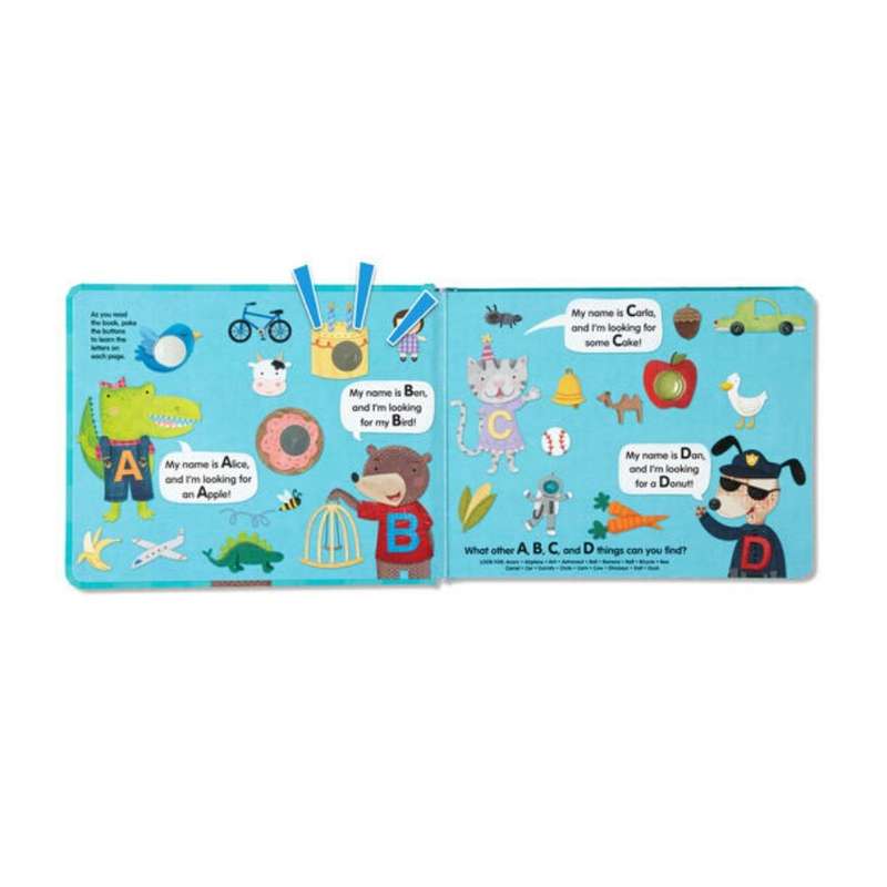 Melissa & Doug Poke-A-Dot Alpha Eye Spy