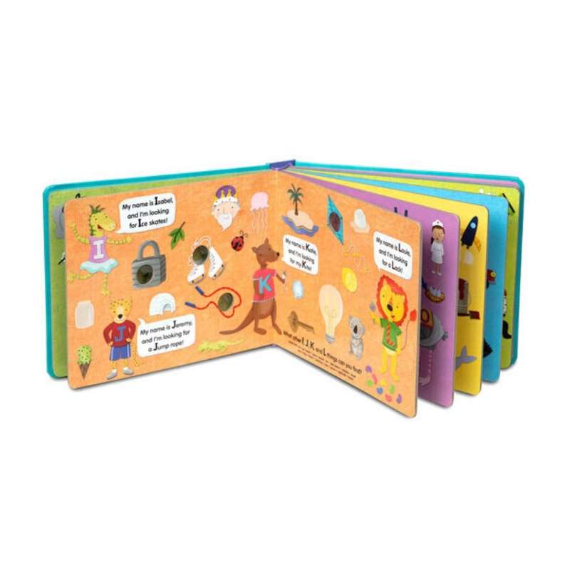 Melissa & Doug Poke-A-Dot Alpha Eye Spy