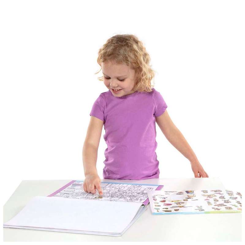 Melissa & Doug Seek & Find Sticker Pad - Around Town