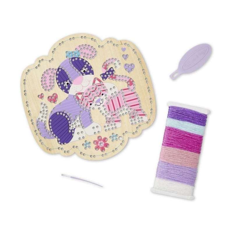 Melissa & Doug Stitch by Color Puppy & Kitten Toy