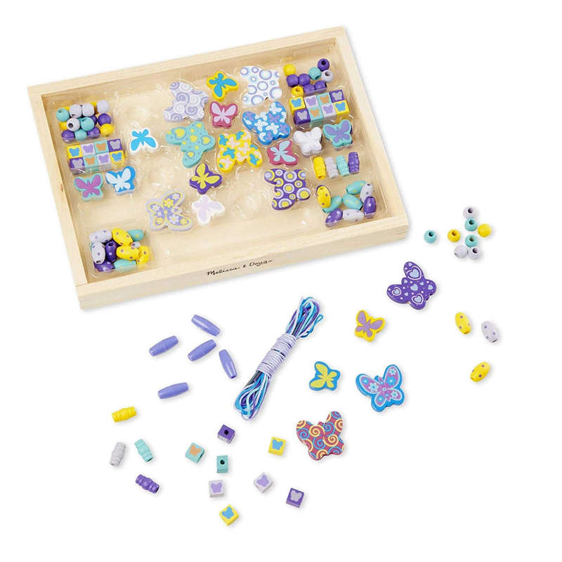 Melissa & Doug Butterfly Friends Bead Set