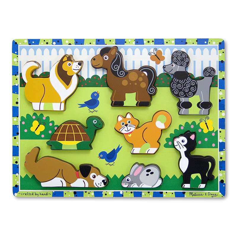 Melissa & Doug Chunky Puzzle - Pets