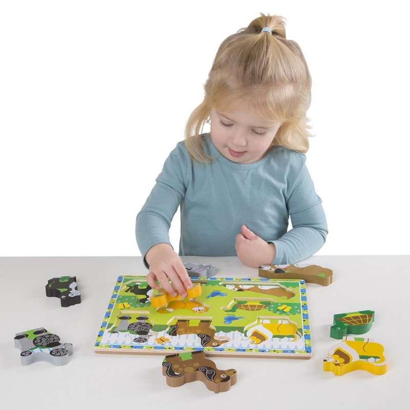Melissa & Doug Chunky Puzzle - Pets