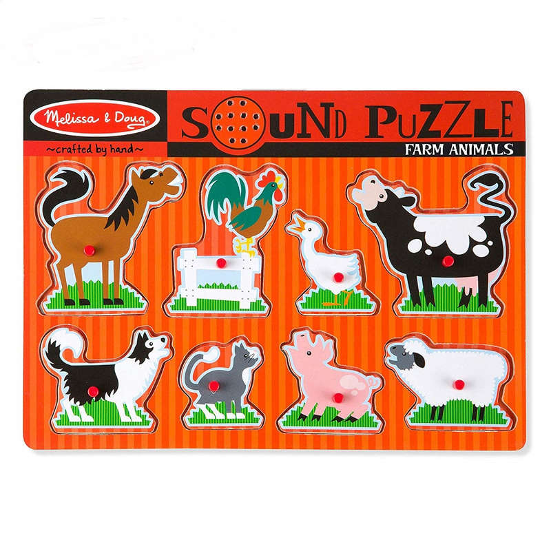 Melissa & Doug Farm Sound Puzzle