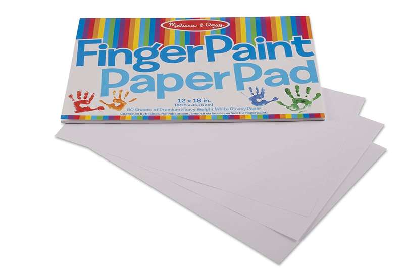 Melissa & Doug Finger Paint Paper Pad 12" x 18"