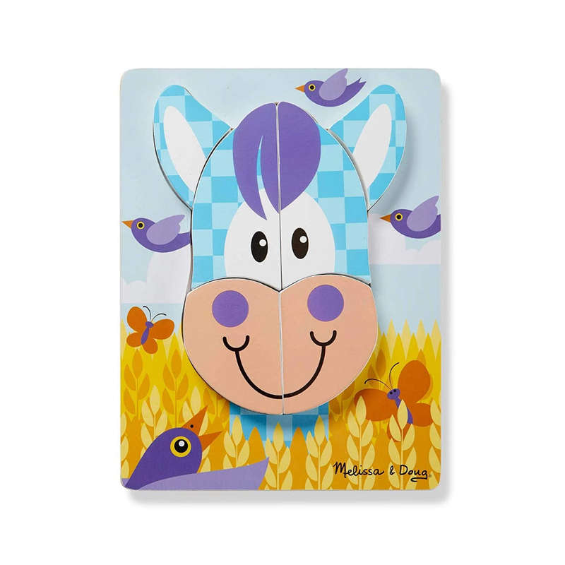 Melissa & Doug First Play Jigsaw Puzzle Set Farm