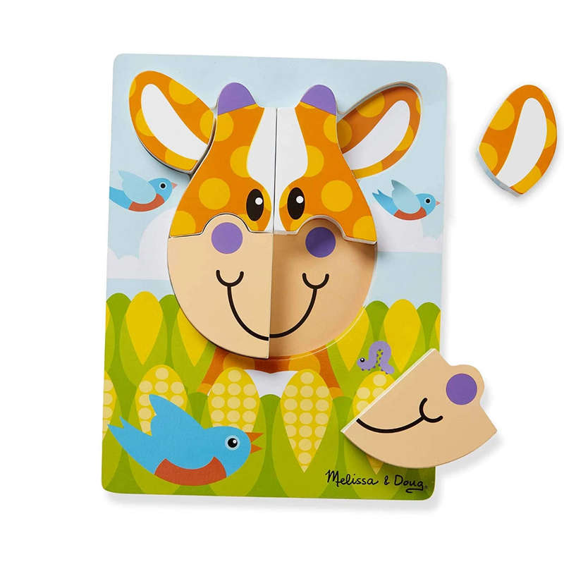 Melissa & Doug First Play Jigsaw Puzzle Set Farm