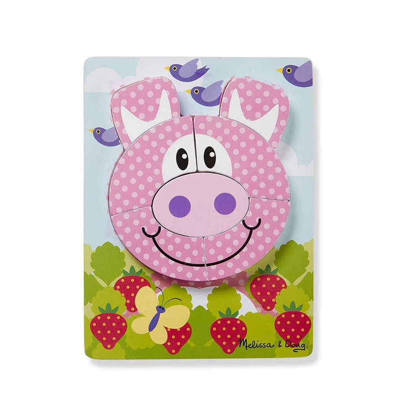Melissa & Doug First Play Jigsaw Puzzle Set Farm
