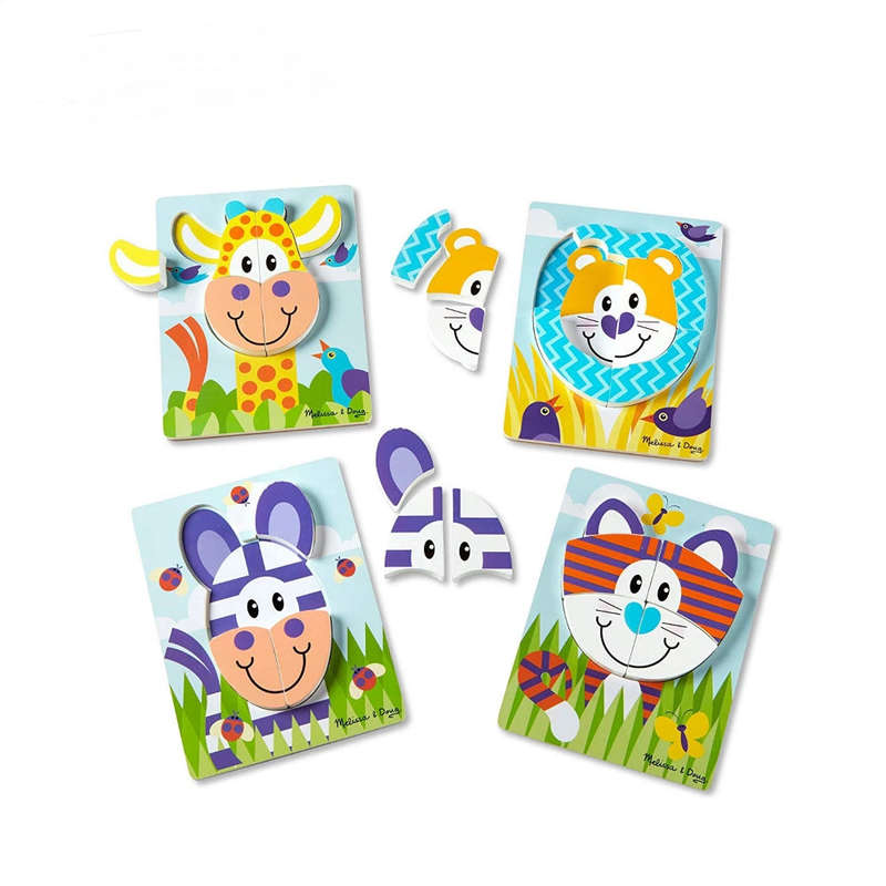 Melissa & Doug First Play Jigsaw Puzzle Set Safari