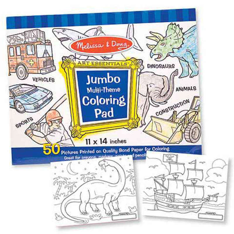Melissa & Doug Jumbo Pad Blue