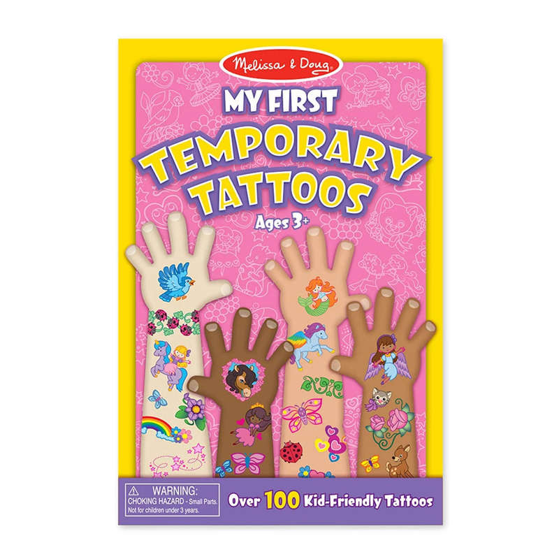 Melissa & Doug My First Temporary Tattoos Pink