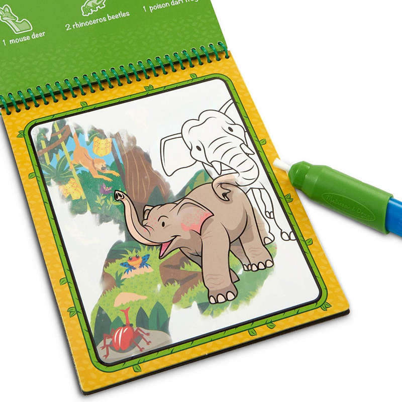 Melissa & Doug On The Go Water Wow Jungle