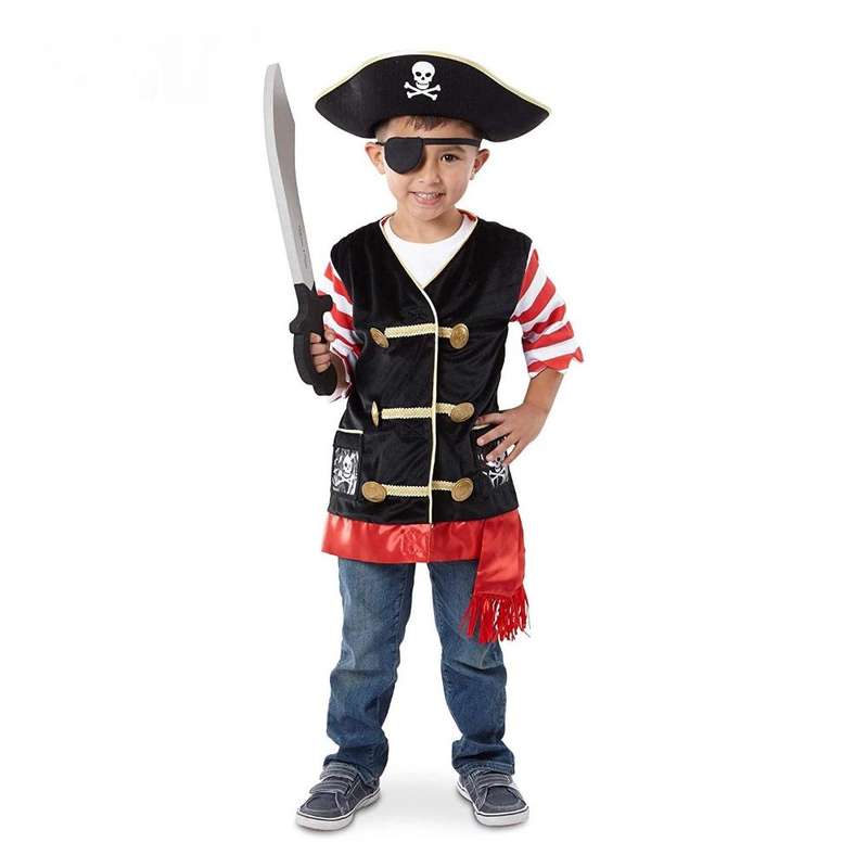 Melissa & Doug Pirate Role Play Costume Set