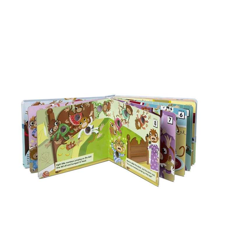 Melissa & Doug Poke-A-Dot 10 Little Monkeys