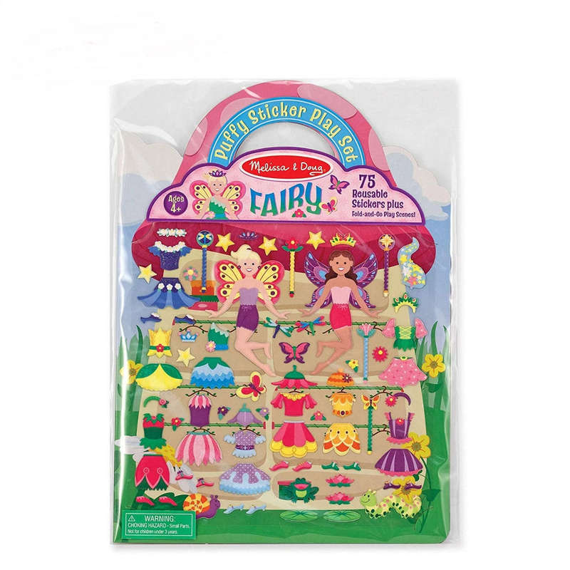 Melissa & Doug Puffy Sticker Play Set - Fairy