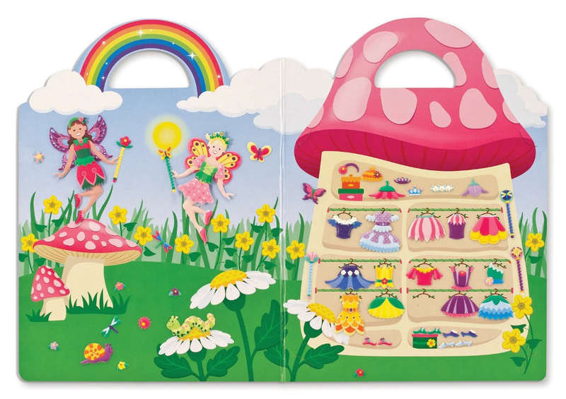 Melissa & Doug Puffy Sticker Play Set - Fairy
