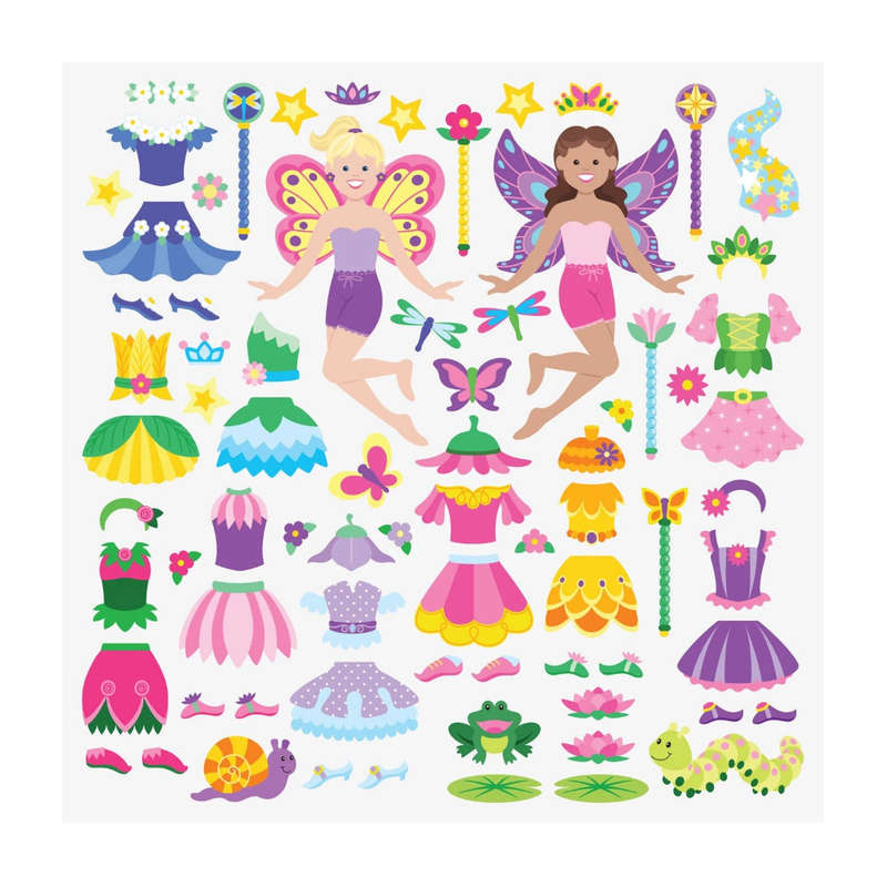 Melissa & Doug Puffy Sticker Play Set - Fairy