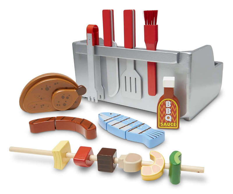 Melissa & Doug Rotisserie & Grill Barbecue Set
