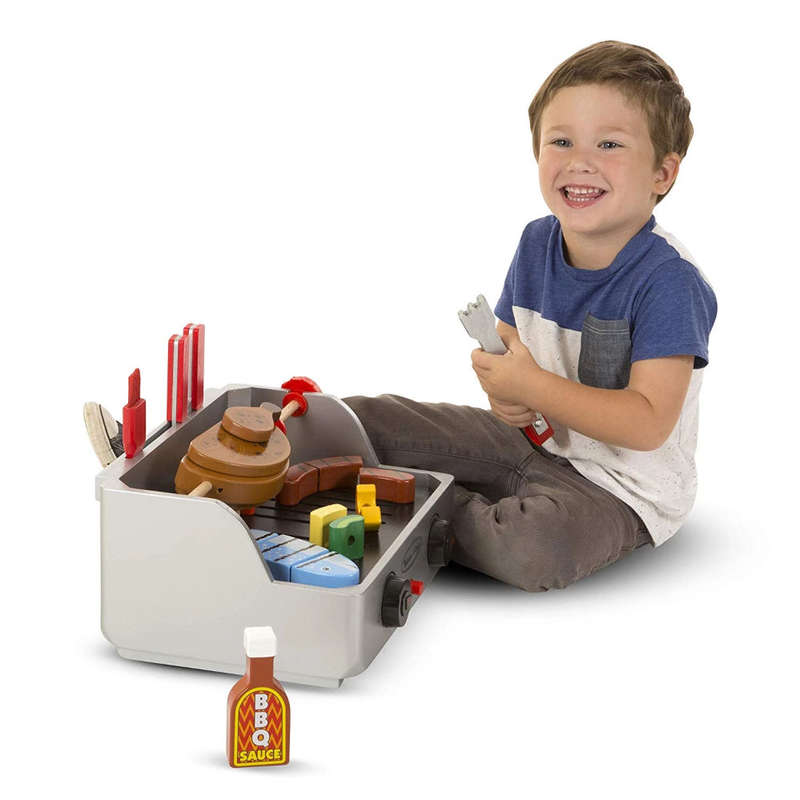 Melissa & Doug Rotisserie & Grill Barbecue Set
