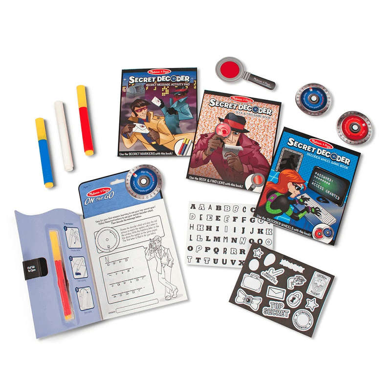 Melissa & Doug Secret Decoder Deluxe Activity Set