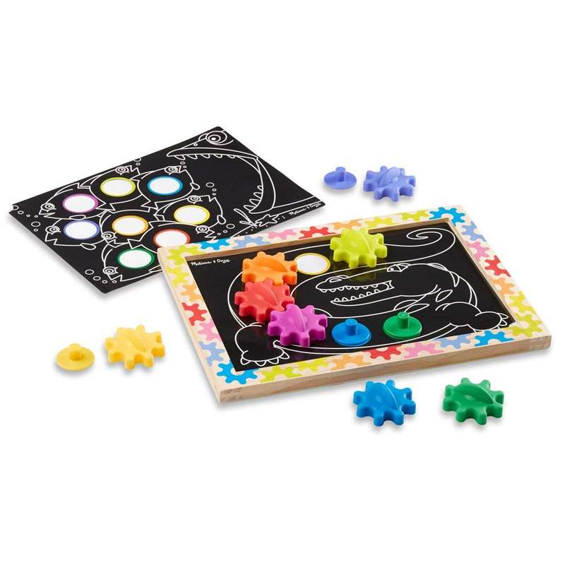 Melissa & Doug Switch & Spin Magnetic Gear Toy