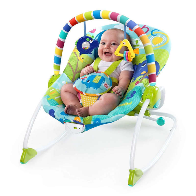 Bright Starts Infant to Toddler Rocker Merry Sunshine