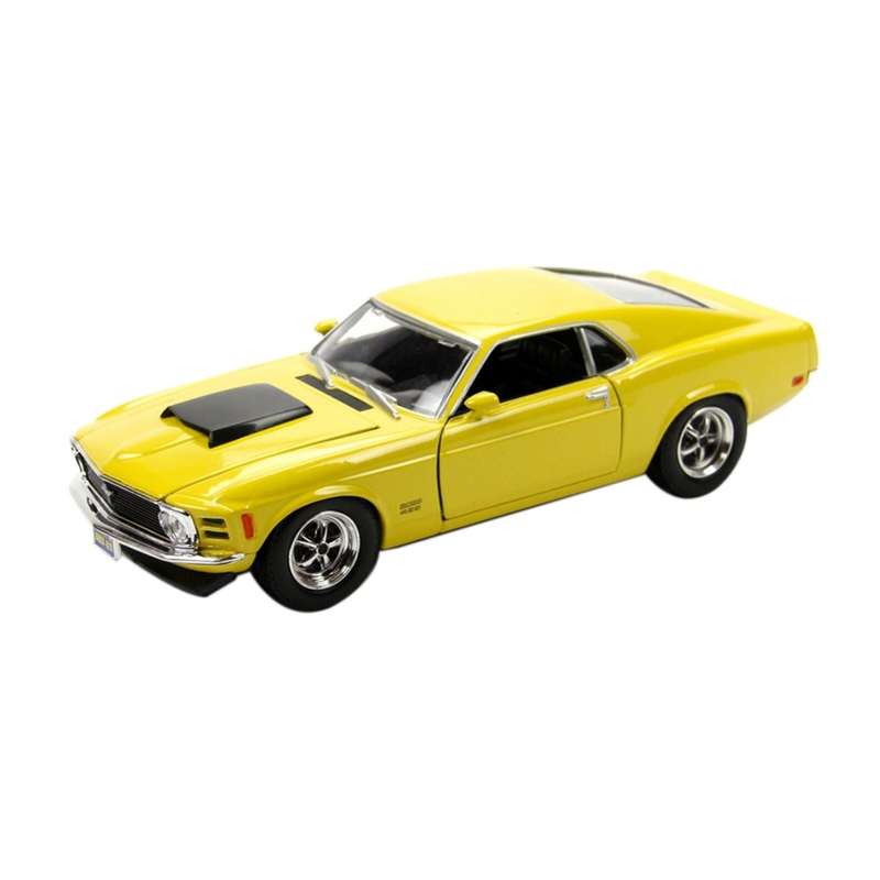 Motormax 1:24 1970 Ford Mustang Boss 429 - Yellow
