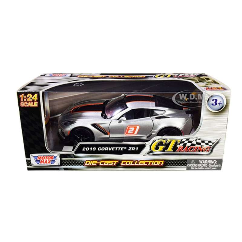 Motormax 1:24 GT Racing - 2019 Corvette ZR1