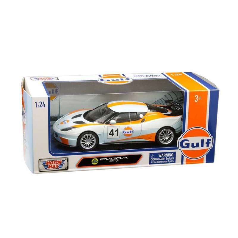 Motormax 1:24 Gulf Series - Lotus Evora GT4