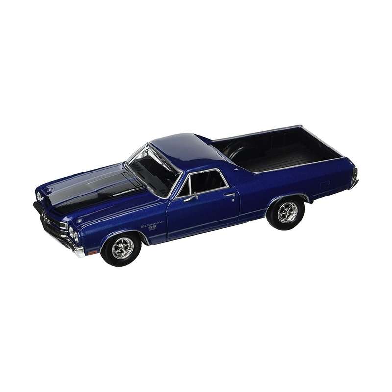 Motormax 1:24 Scale 1970 Chevy El Camino Blue Diecast Vehicle