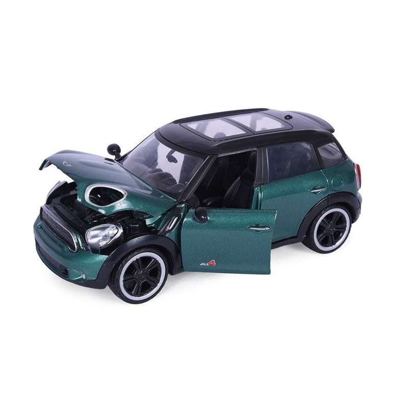 Motormax 1:24 Scale 2011 Mini Cooper S Countryman Green Diecast Vehicle