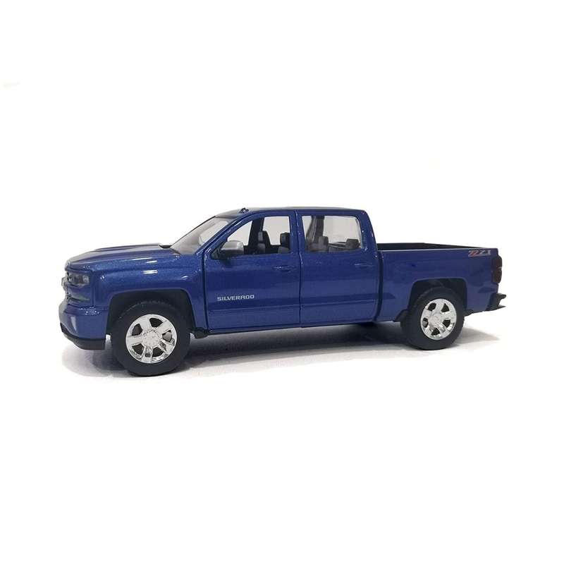 Motormax 1:27 Scale 2017 Chevy Silverado 1500 LT-Z71 Blue Diecast Vehicle