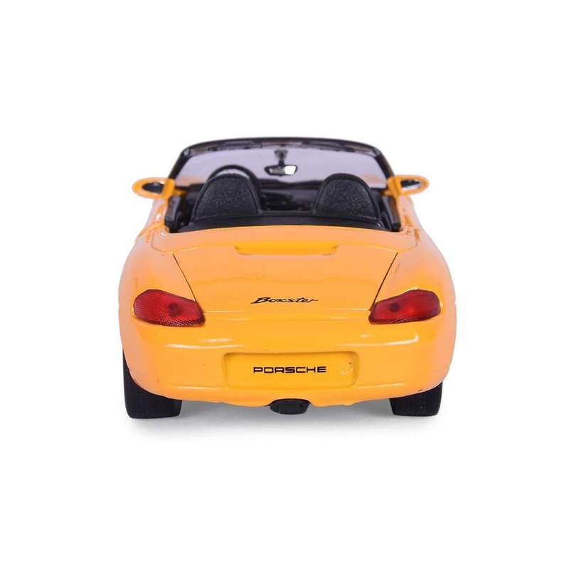Motormax 1:24 Scale Porsche Boxster Yellow Diecast Vehicle