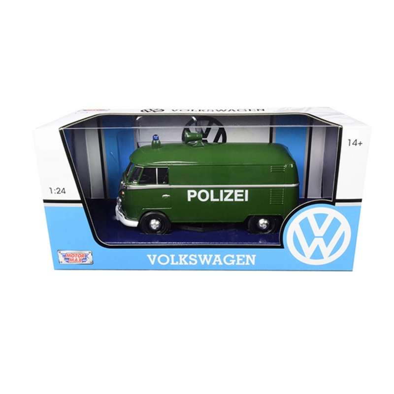 Motormax 1:24 Volkswagen Type 2 (T1) - Delivery Van (Polizei)