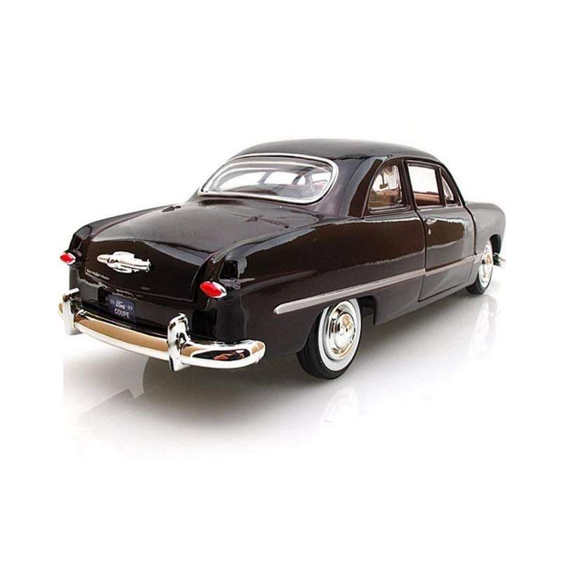 Motormax 1949 Ford Coupe Dark Burgundy 1:24 Scale Diecast Car