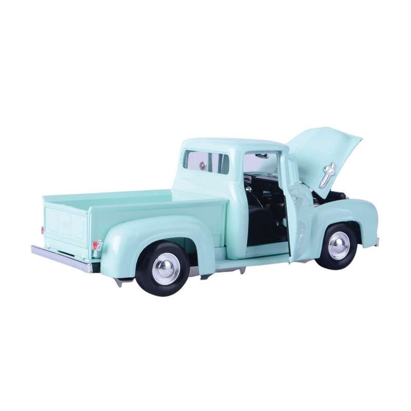 Motormax 1:24 Scale 1955 Ford F-100 Pickup Light Green Diecast Vehicle
