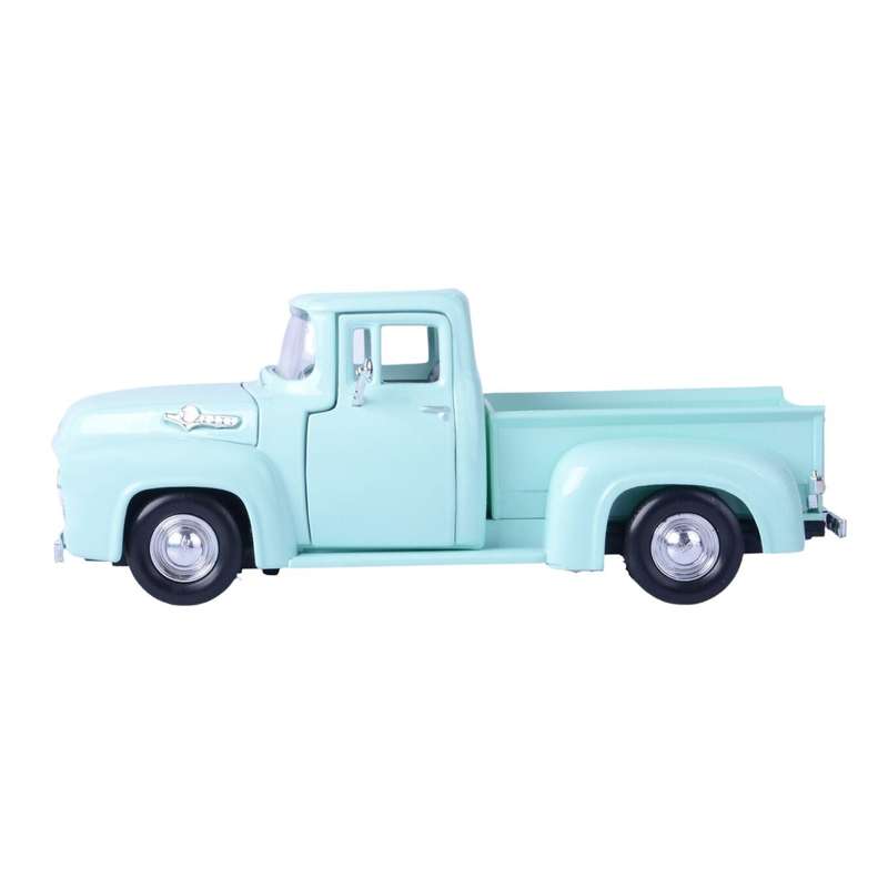 Motormax 1:24 Scale 1955 Ford F-100 Pickup Light Green Diecast Vehicle