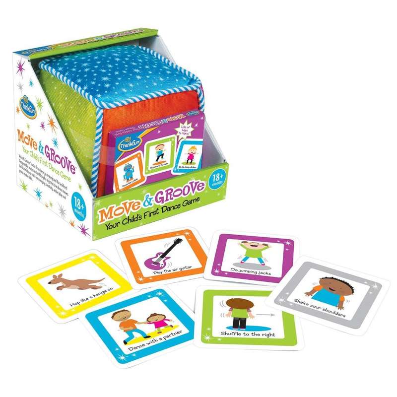 ThinkFun Move and Groove Dance Game for Toddlers