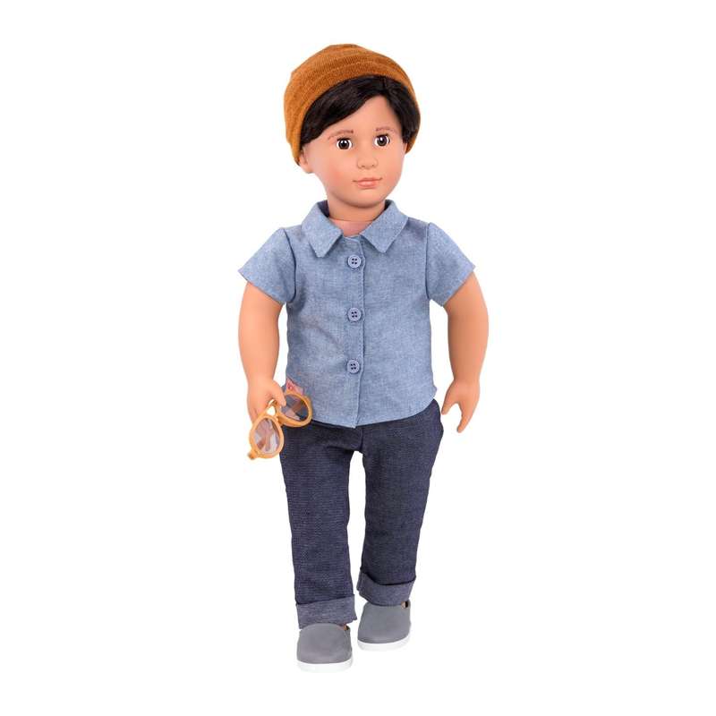 Our Generation Classic Boy Doll Franco 18 inch Brown Hair