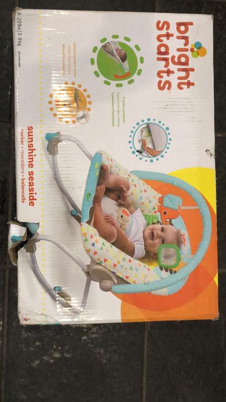 Bright Starts Sunshine Seaside Bouncer - UNBOXED